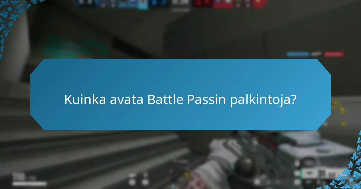 Mitkä operaattoriasut sisältyvät Battle Passiin?