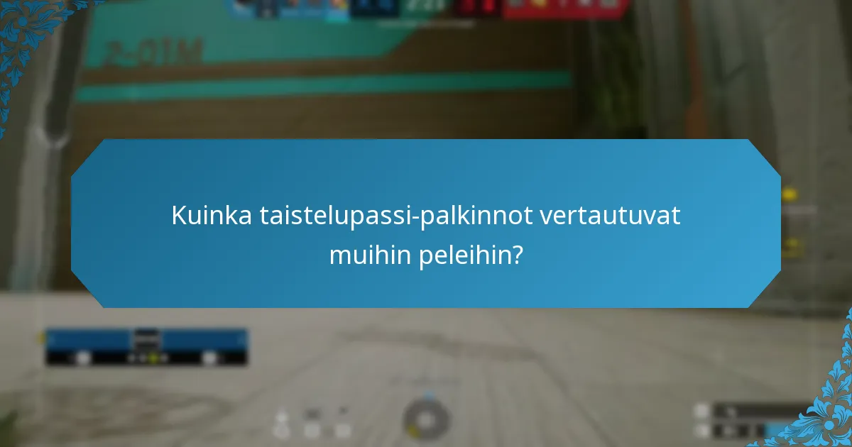 Mitkä strategiset edut taistelupassi-palkinnot tarjoavat?