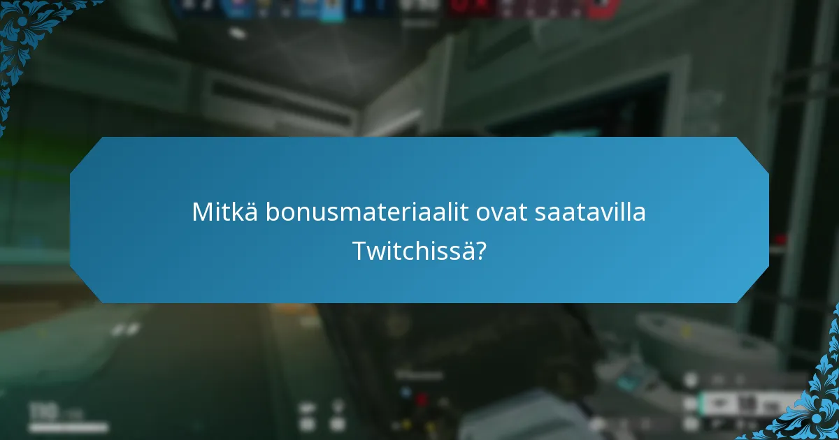 Mitkä tilausedut Twitch-kanavien tilaajilla on?