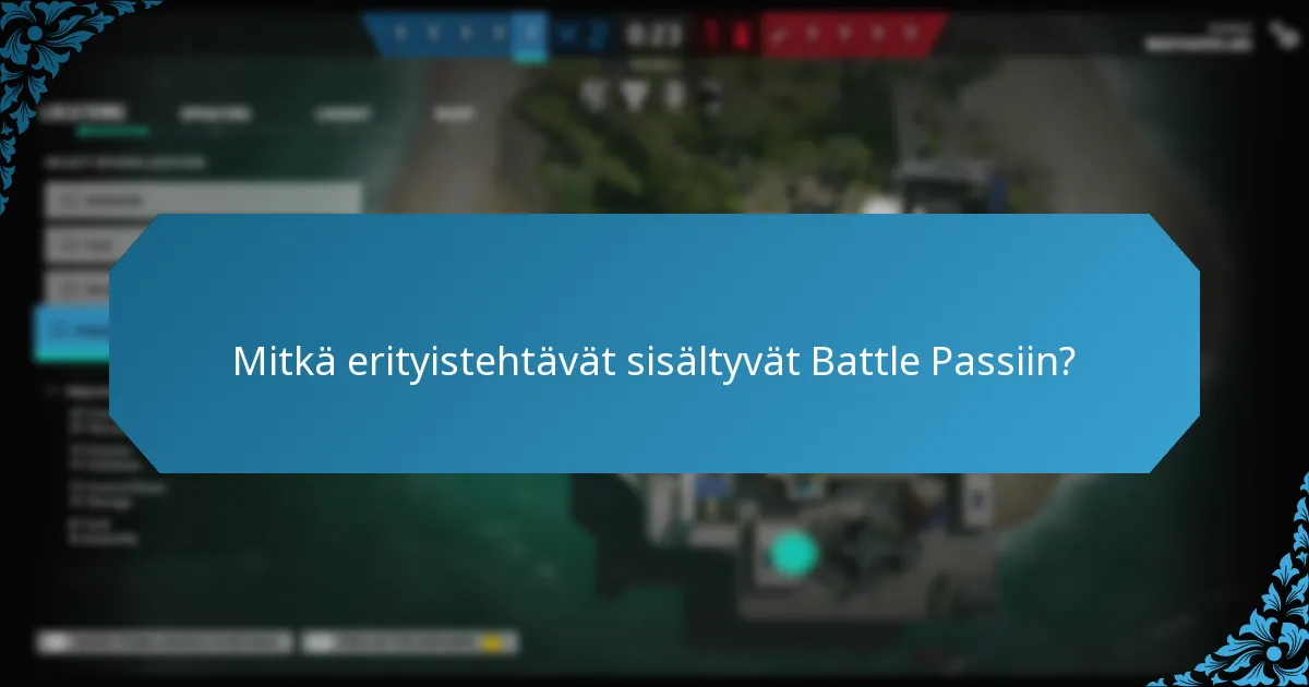 Mitkä yhteisötapahtumat liittyvät Battle Passiin?