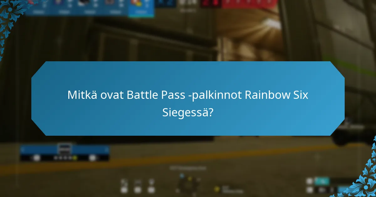 Kuinka Battle Pass -palkinnot vertautuvat muihin pelin sisäisiin palkintoihin?