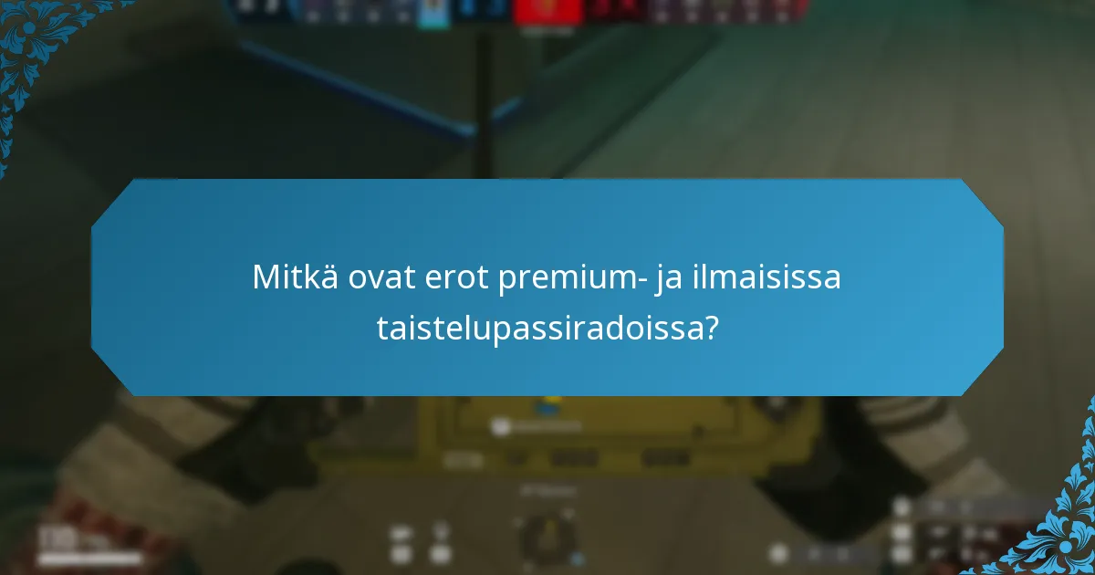 Kuinka pelaajat ansaitsevat palkintoja taistelupassissa?