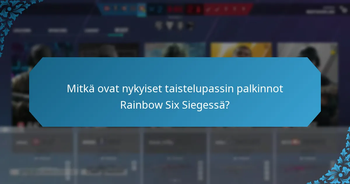 Kuinka nykyiset taistelupassin palkinnot vertautuvat aiempiin kausiin?
